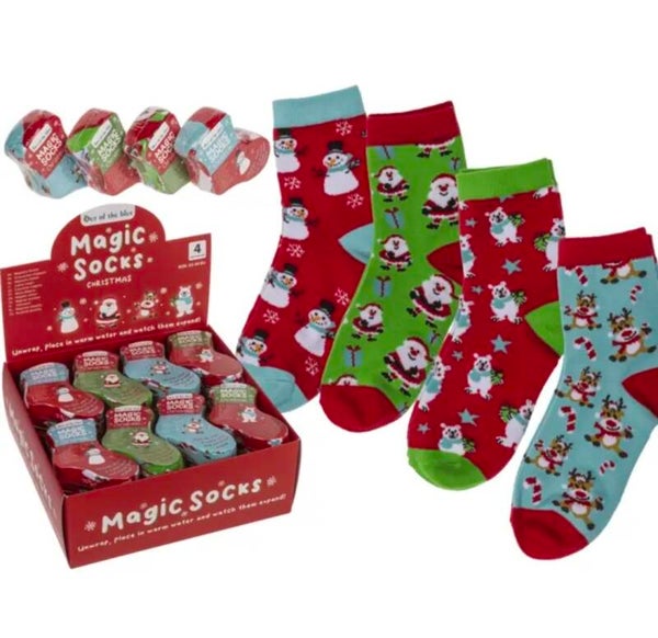 Magische kinder kerstsokken