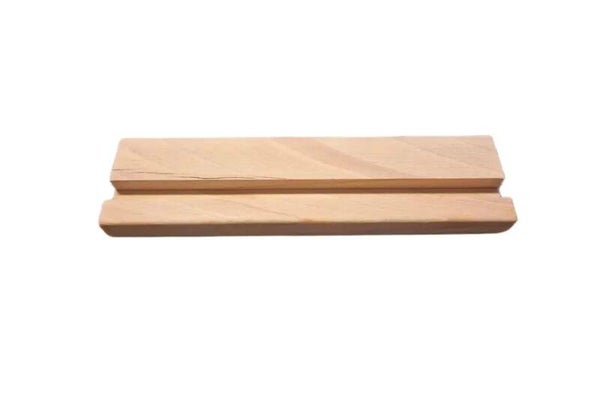 Houten standaard voor 2 tegels