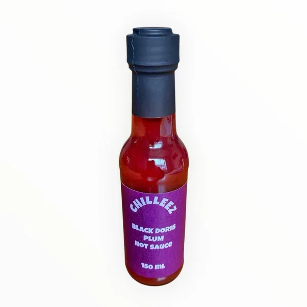Chilleez NZ Black Doris Plum Hot Sauce 150ml