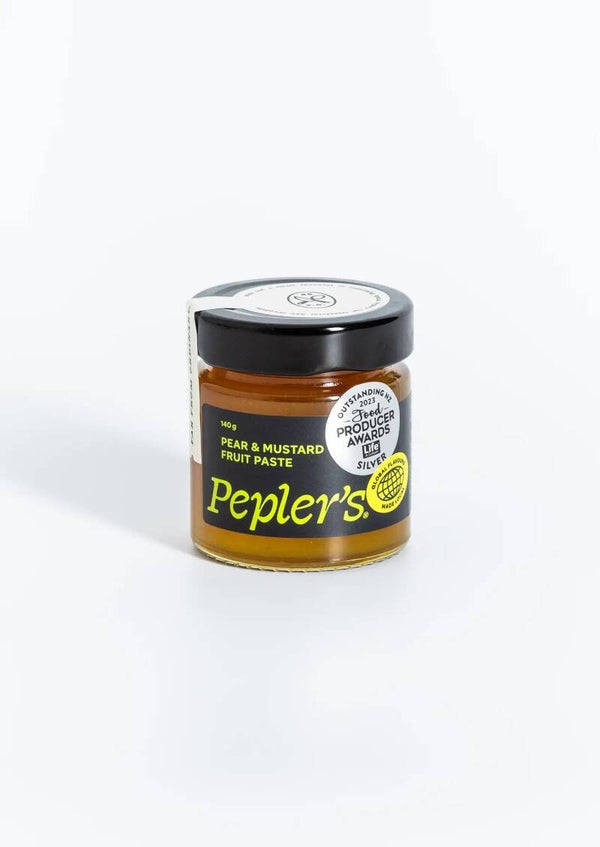 Pepler's Pear & Mustard Fruit Paste 140g