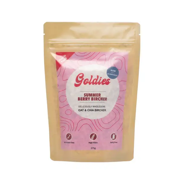 Goldies Summer Berry Oaty Bircher Pouch 280g