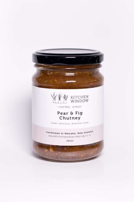 Kitchen Window Pear & Fig Chutney 250ml