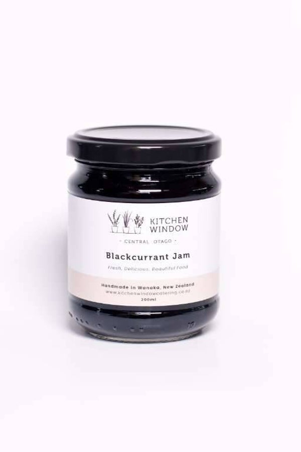 Kitchen Window Blackcurrant Jam 200ml