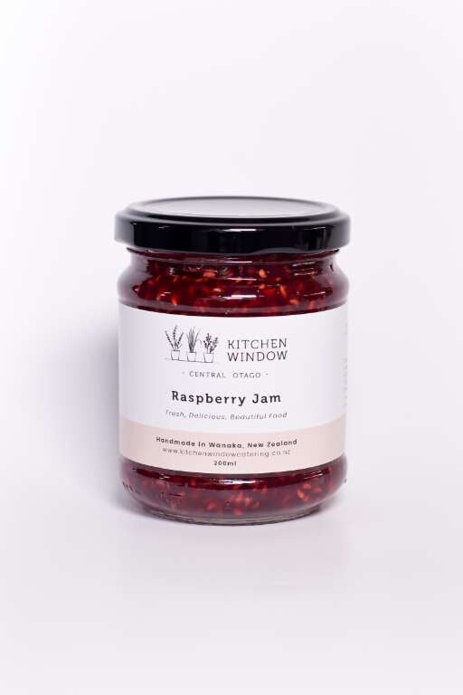Kitchen Window Raspberry Jam 200ml