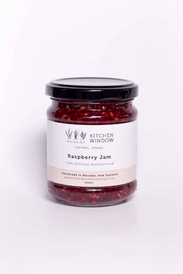 Kitchen Window Raspberry Jam 200ml