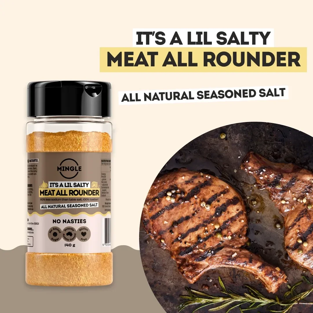 Mingle It's A Little Salty Meat All Rounder Large Shaker 140g