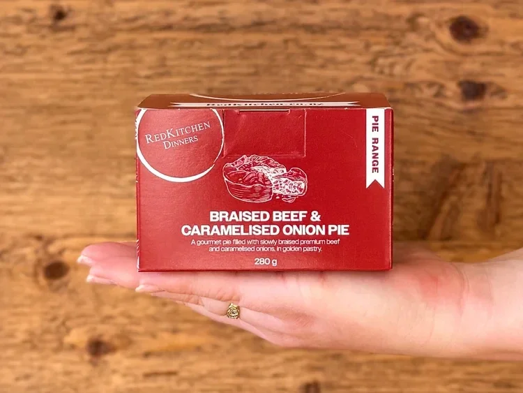 Red Kitchen Braised Beef & Caramelised Onion Pie