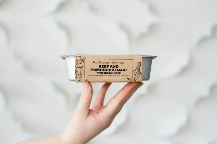 Red Kitchen Beef & Pomodoro Ragu with Orecchiette Small 400g