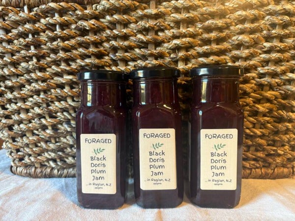 Foraged in Raglan Black Doris Plum Jam 250ml