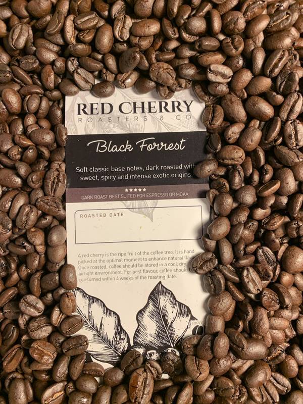 Red Cherry Roasters Black Forrest Coffee Beans 500g