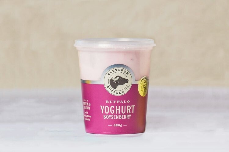 Clevedon Buffalo Yoghurt Boysenberry 380g