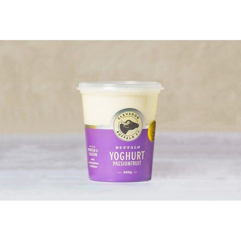 Clevedon Buffalo Yoghurt Passionfruit 380g