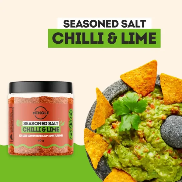 Mingle Seasoned Salt Chilli & Lime 110g