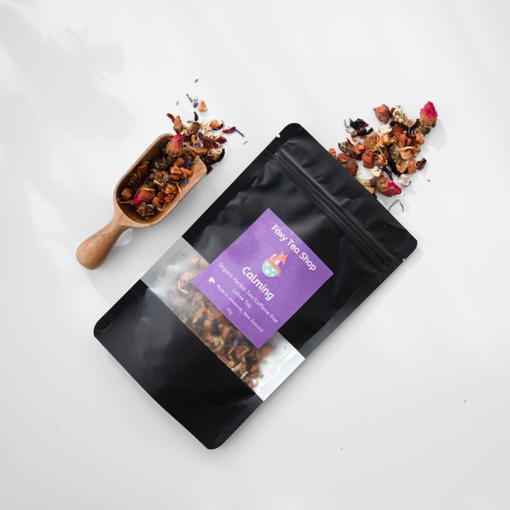 Foxy Tea Shop Organic Calming Loose Tea 40g