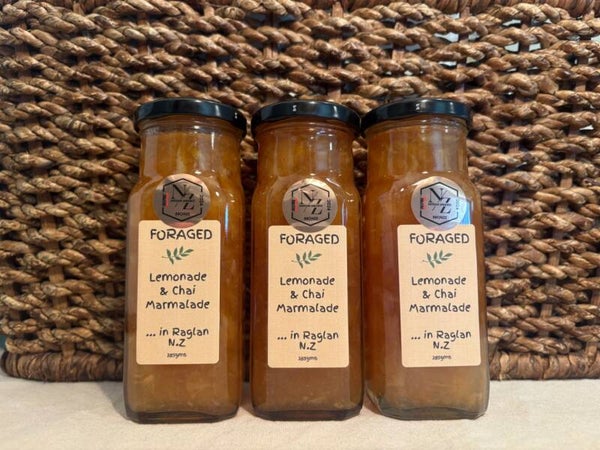 Foraged in Raglan Lemon & Chai Marmalade 250ml