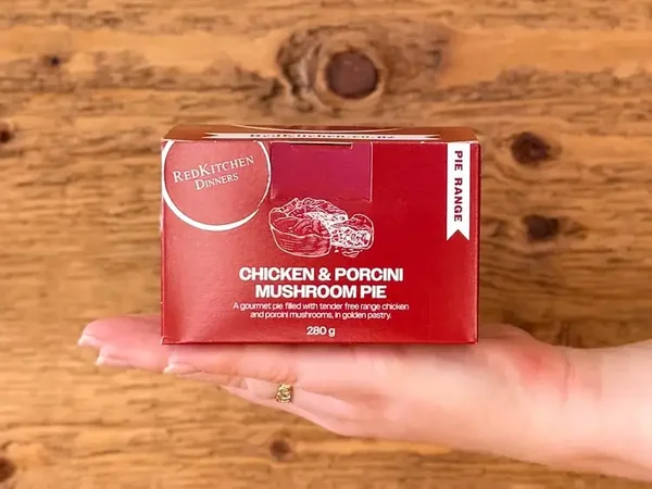Red Kitchen Chicken & Porcini Mushroom Pie
