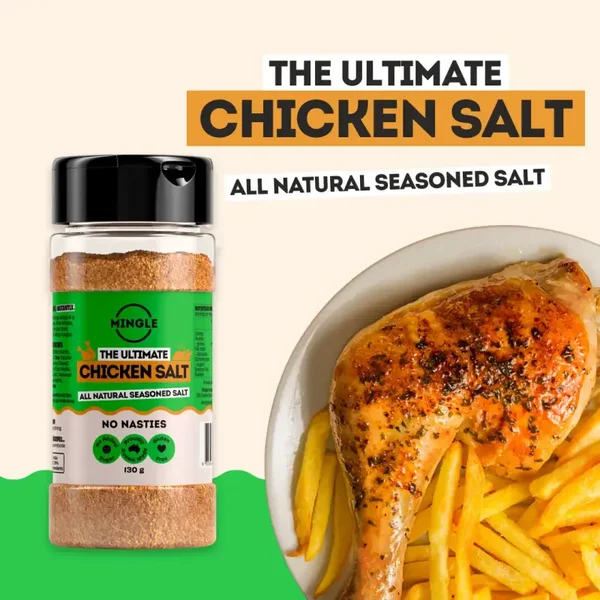 Mingle The Ultimate Chicken Salt Large Shaker 130g