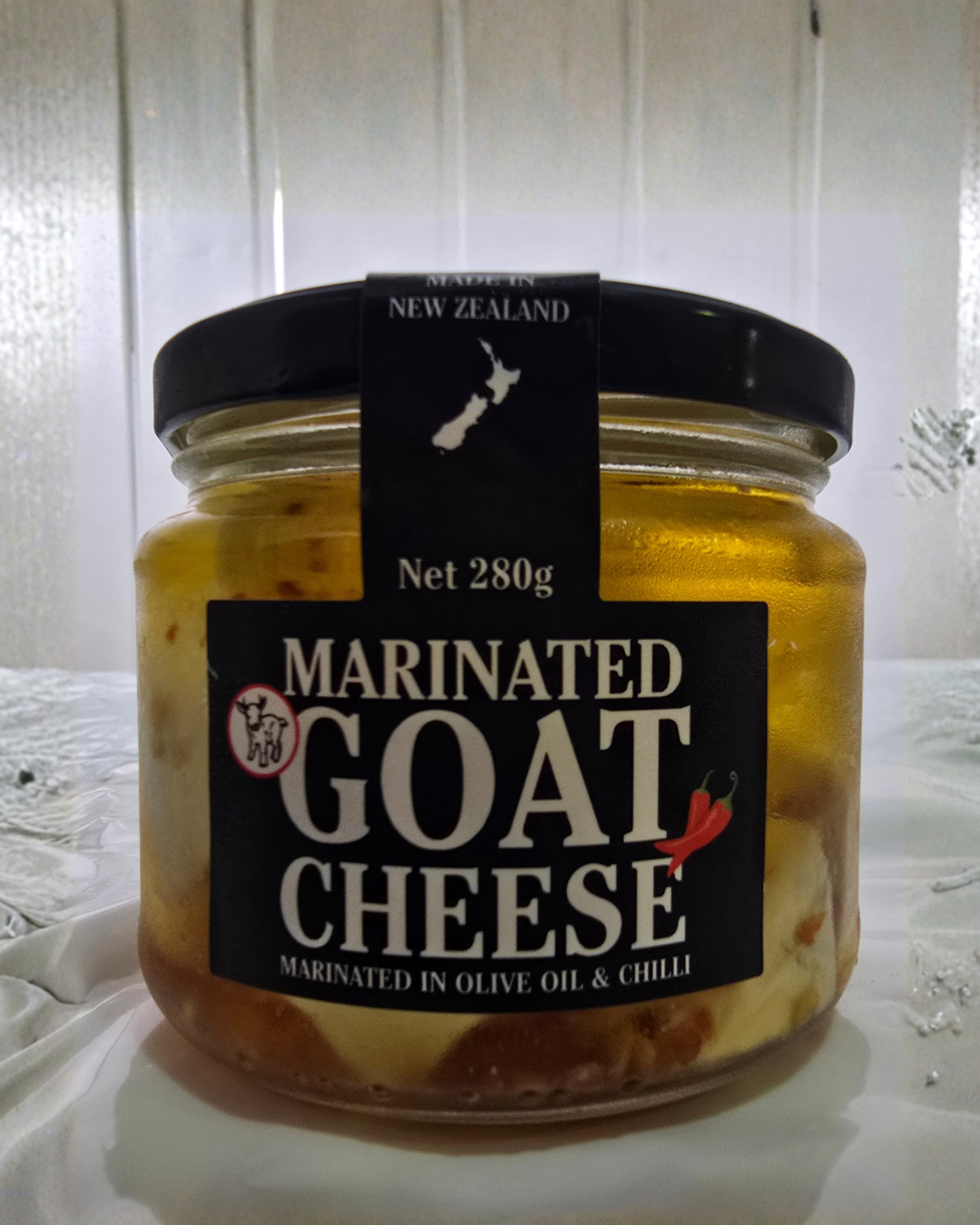 Cilantro Cheese Marinated Goat Cheese Olive Oil & Chilli 280g