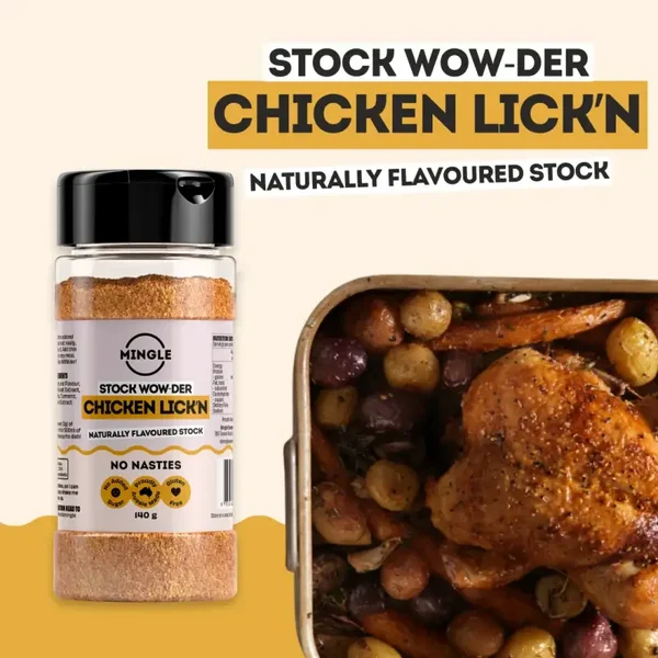 Mingle Stock Wow-Der Chicken Lick'N Large Shaker 140g