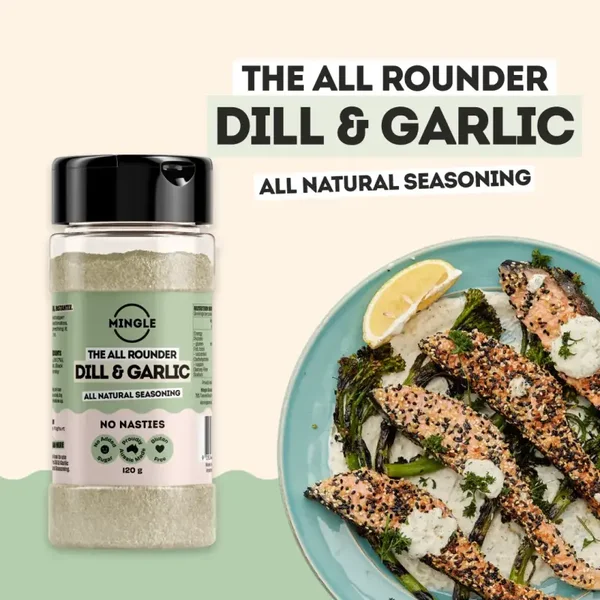 Mingle The All Rounder Dill & Garlic Large Shaker 120g