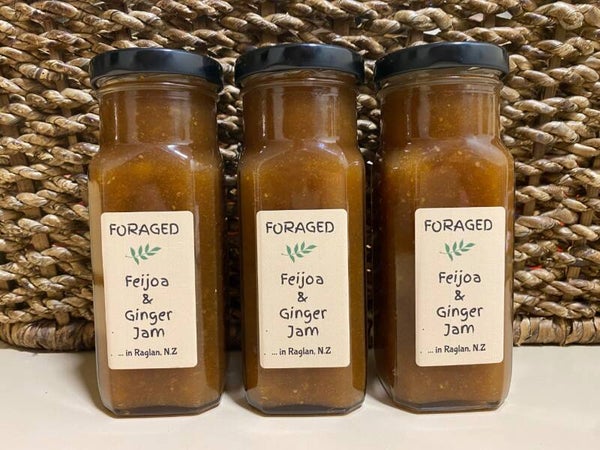 Foraged in Raglan Feijoa & Ginger Jam 250ml