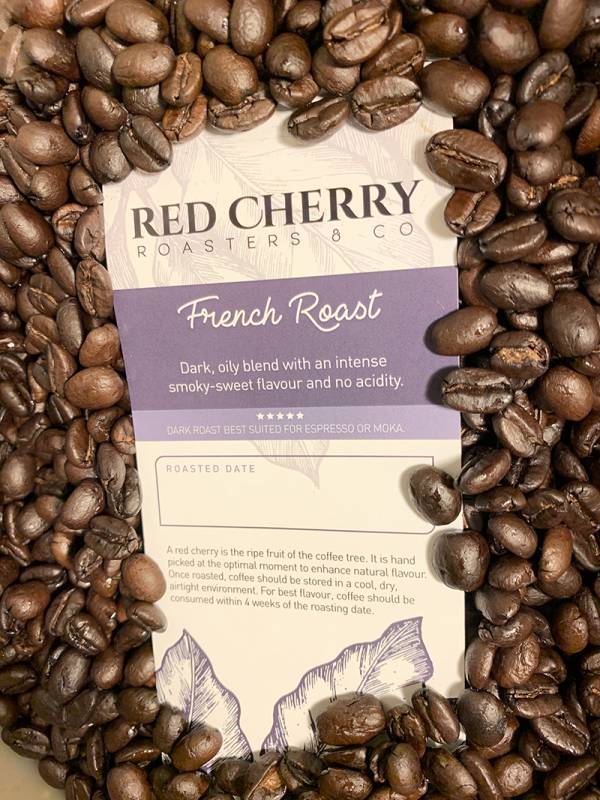 Red Cherry Roasters French Roast Coffee Beans 250g