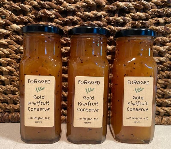 Foraged in Raglan Gold Kiwi Conserve 250ml