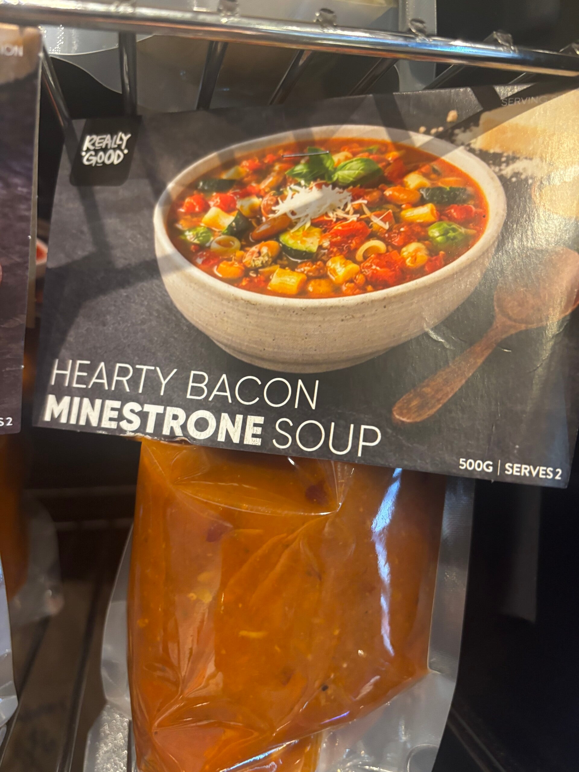 Really Good Hearty Bacon Minestrone Soup 500g