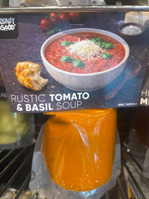 Really Good Rustic Tomato & Basil Soup 500g