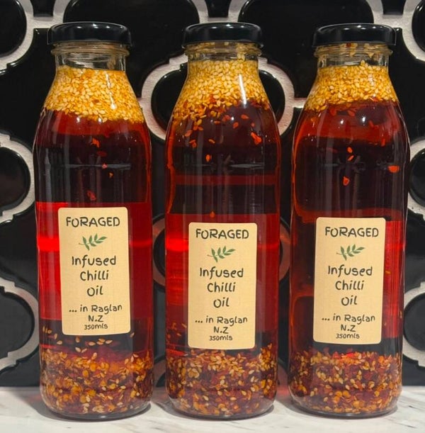 Foraged in Raglan Infused Chilli Oil 350ml