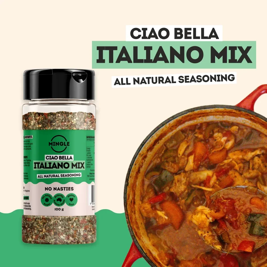 Mingle Ciao Bella Italiano Mix Large Shaker 100g