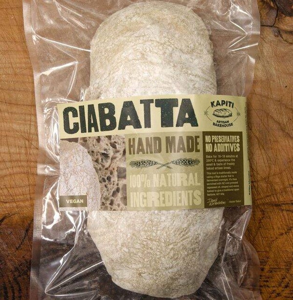 Kapiti Artisan Bakehouse Ciabatta 360g
