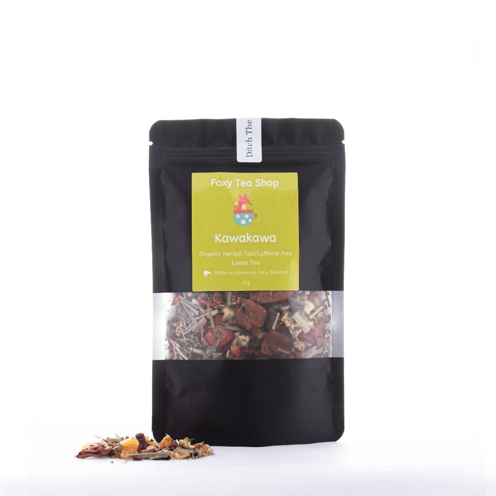 Foxy Tea Shop Organic Kawakawa Loose Tea 40g
