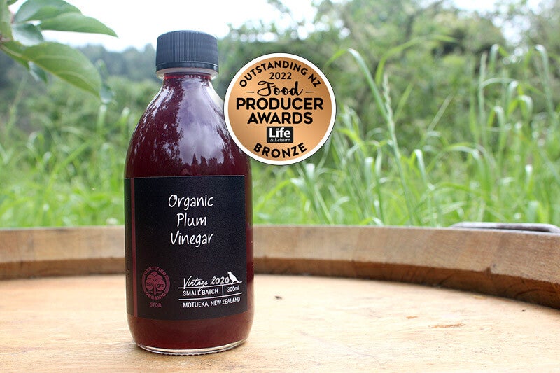 Little Shaggery Farm Organic Plum Vinegar 300ml
