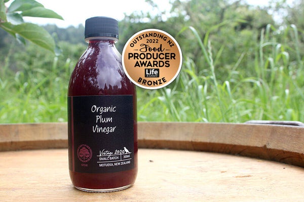 Little Shaggery Farm Organic Plum Vinegar 300ml