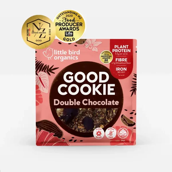 Little Bird Organics Good Cookie - Double Chocolate Chip 70g