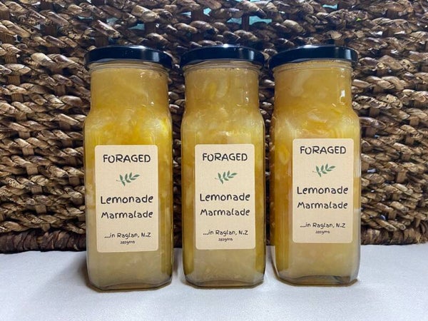 Foraged in Raglan Lemonade Marmalade 250ml