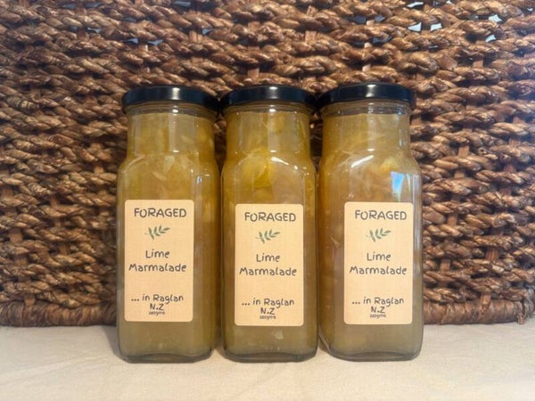 Foraged in Raglan Lime Marmalade 250ml