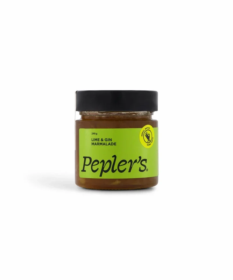 Pepler's Lime & Gin Marmalade 240g