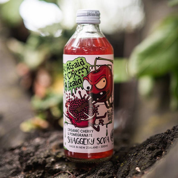 Little Shaggery Farm Be Cherry Afraid Organic Soda 300g