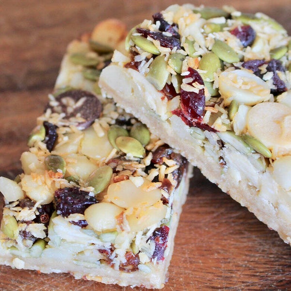 Top Notch Macadamia Slice