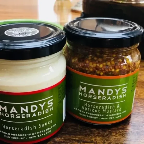 Mandys Horseradish & Apricot Mustard 270g