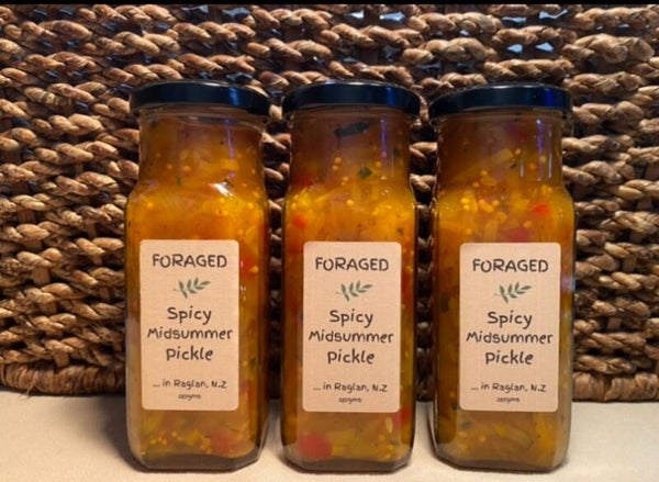Foraged in Raglan Spicy Midsummer Pickle 250ml