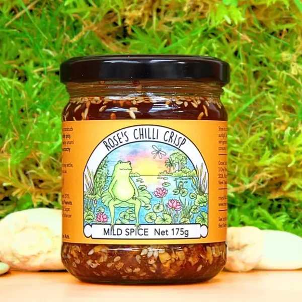 Rose's Chilli Crisp Mild Spice 175g