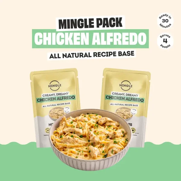 Mingle Creamy, Dreamy Chicken Alfredo 170g