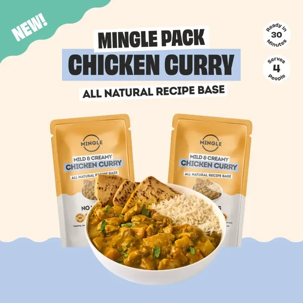 Mingle Mild & Creamy Chicken Curry Recipe Base 170g