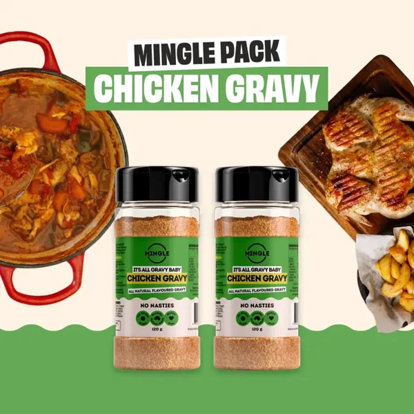 Mingle It's All Gravy Baby Chicken Gravy Large Shaker 120g