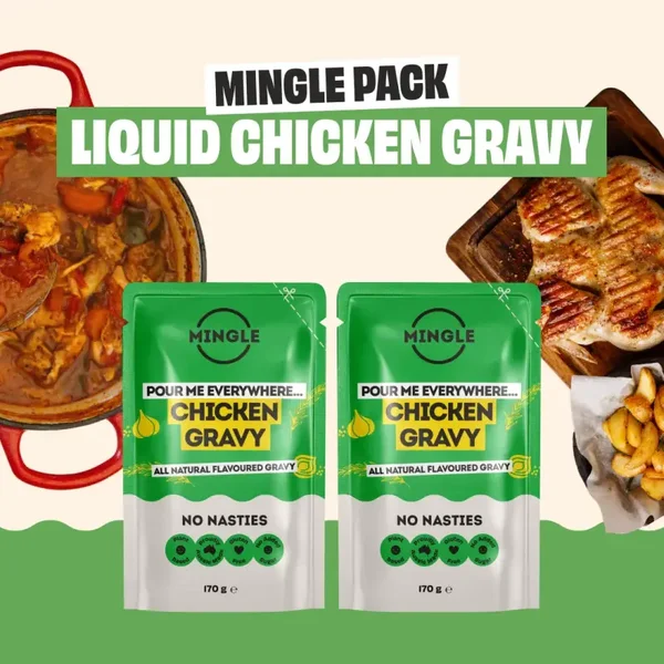 Mingle Chicken Liquid Gravy Pouch 170g