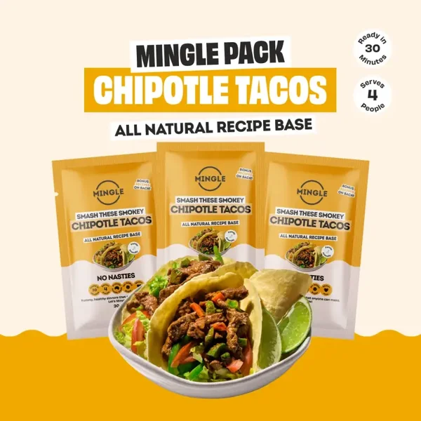 Mingle Smash These Smokey Chipotle Tacos Sachet 30g