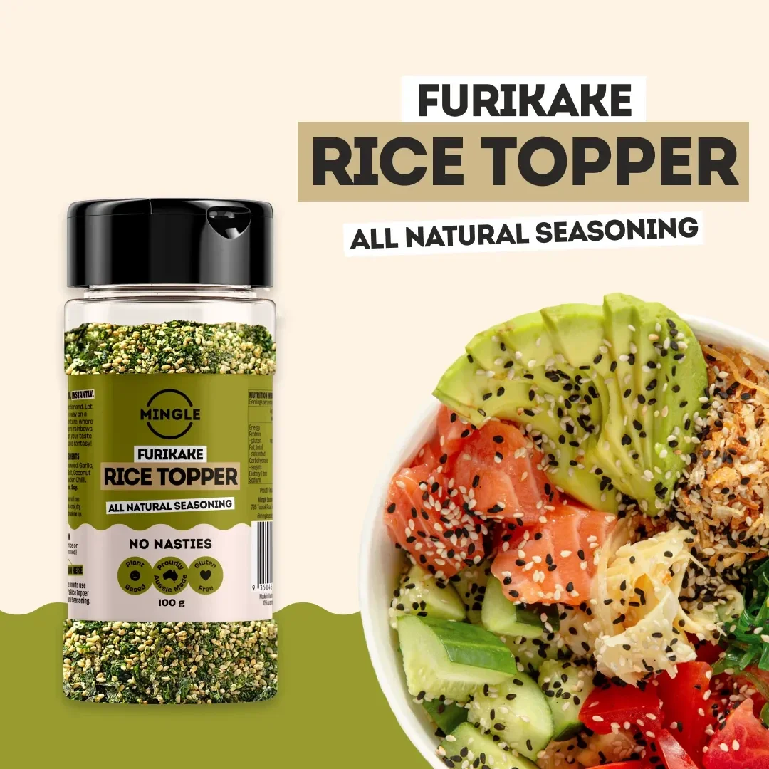 Mingle Furikake Rice Topper Large Shaker 100g